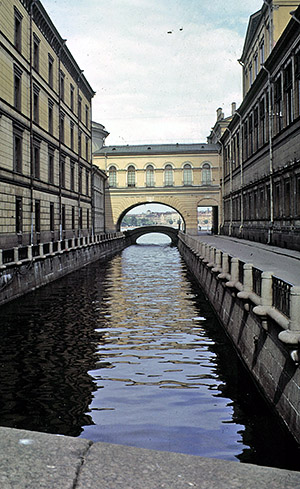 Winter canal