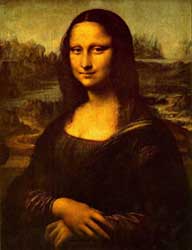 The Mona Lisa; Image is considered public domain in the copyright information at Italian-art.org; http://info.italian-art.org