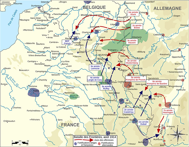 1914 Military Map