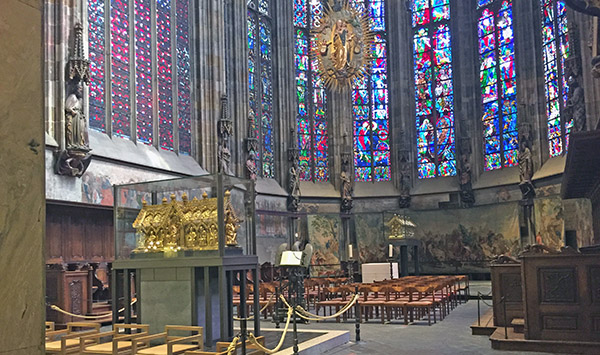 Aachen cathedral interior