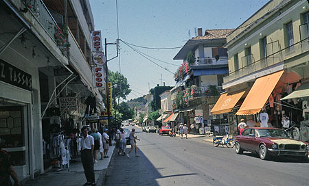Street scence in present-day Olympia