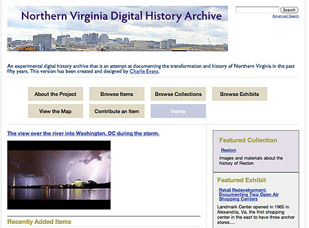 Northern Virginia Digital History Archive