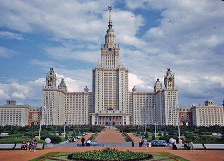 Moscow University, photo by Thomas T. Hammond