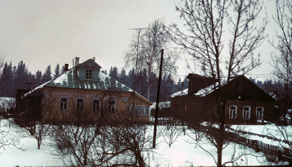 Russian farm houses