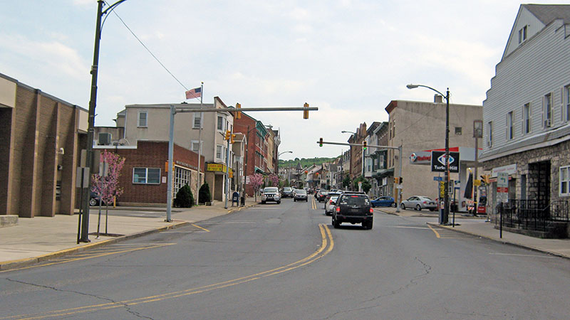 Photograph of Upper Main Street