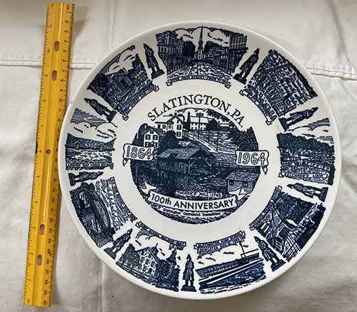 1964 centennial plate