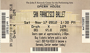 Ticket stub